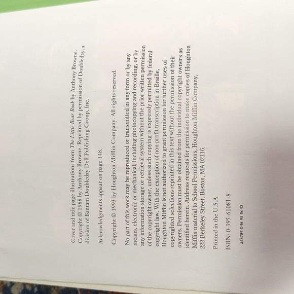 Anthony Browne Bears Don't Go To School Paperback Book - Used - Picture 5 of 7